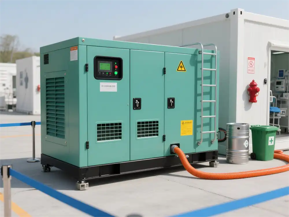 What’s the best diesel generator for temporary medical facility use?